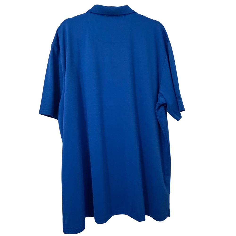 Callaway Mens Opti-Dri Golf Polo Shirt Magnetic Blue XXL CGM754SU UPF 50 Eco - Picture 3 of 8